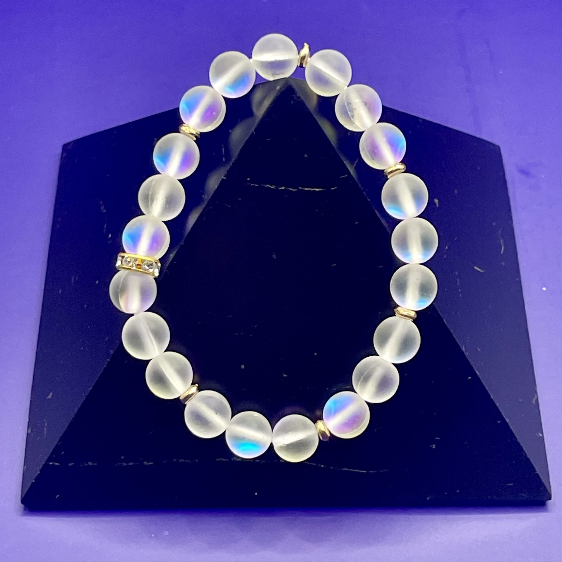 8mm Boho Stil Doğal Aytaşı Boncuk